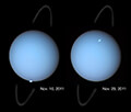 Uranus auroras